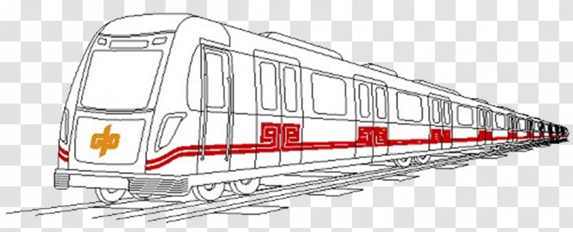 Zhengzhou Metro Rapid Transit Shanghai Train - Passenger Car - China Transparent PNG