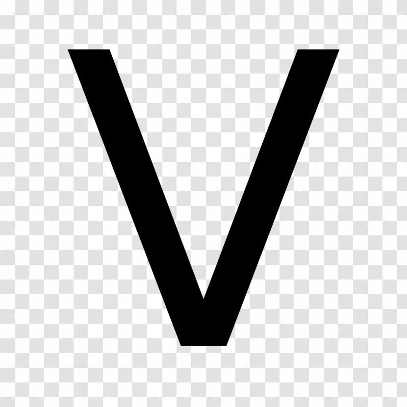 Letter Case Alphabet Upsilon - V - Triangle Transparent PNG