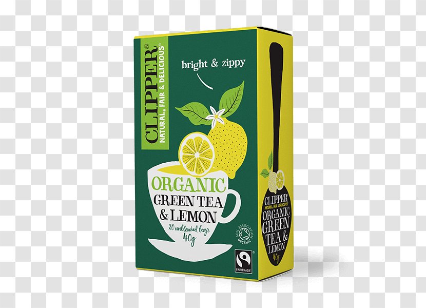 Green Tea Organic Food Clipper Lemon Transparent PNG