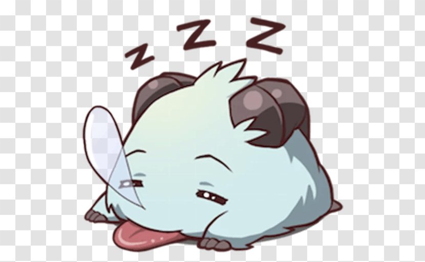 Sleepy League Of Legends - Watercolor - Emoji Transparent PNG