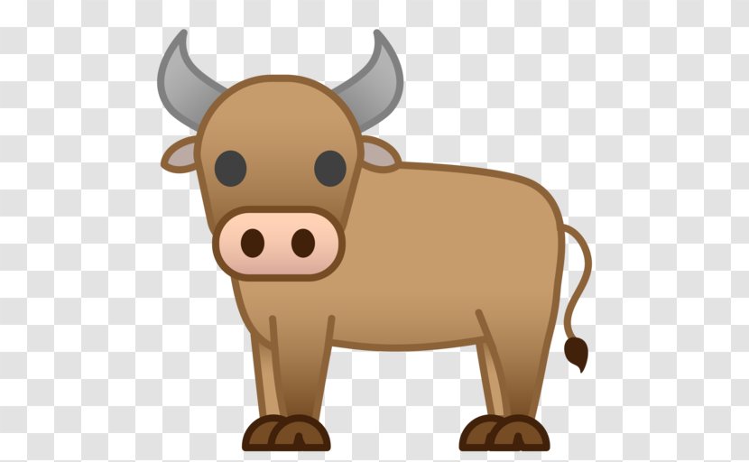 Cattle Ox Emojipedia Bull - Mammal Transparent PNG