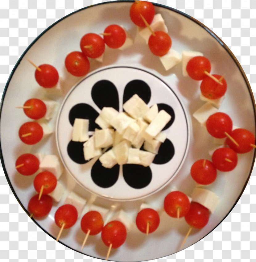 Dessert Cuisine - Cherry Tomato Mozzarella Skewers Transparent PNG