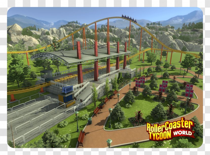 RollerCoaster Tycoon World Amusement Park Chop Ninja - Construction And Management Simulation - Rollercoaster 3 Transparent PNG