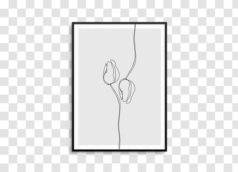 Visual Arts Sketch - Flower - Gray Walls Transparent PNG