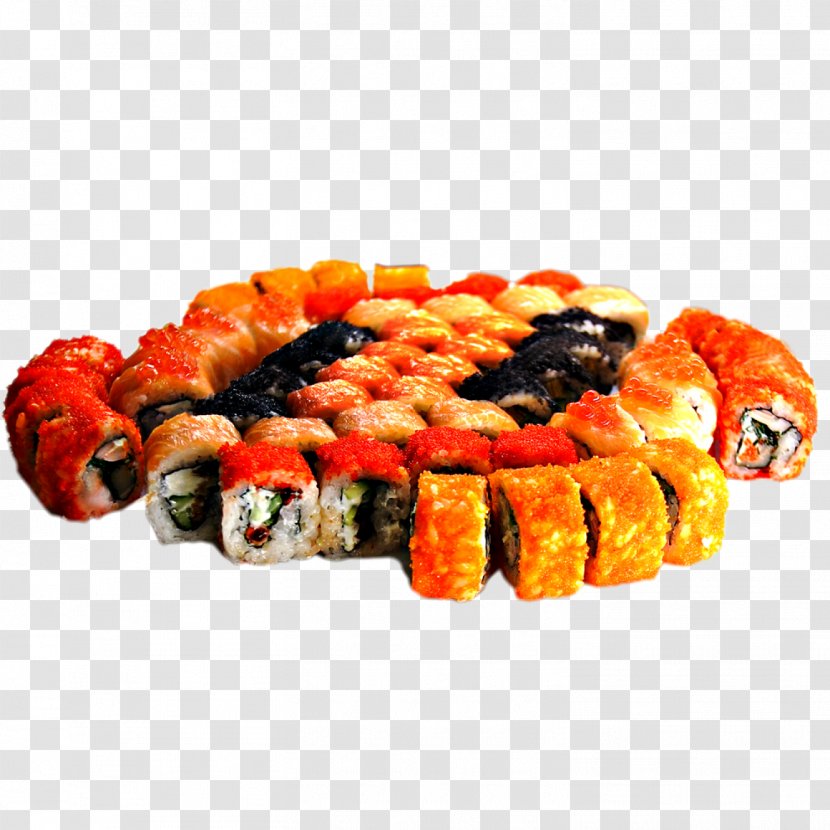 Sushi California Roll Japanese Cuisine Makizushi Transparent PNG