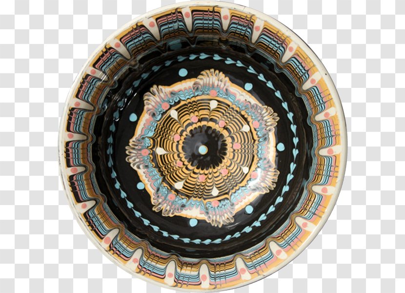 Plate Bowl Pottery Stoneware Circle - Dishware Transparent PNG