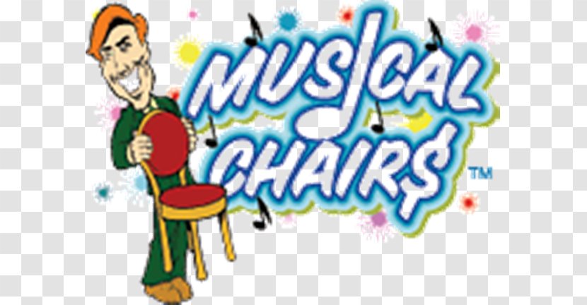 Musical Chairs Clip Art Game - Silhouette - Chaired Transparent PNG