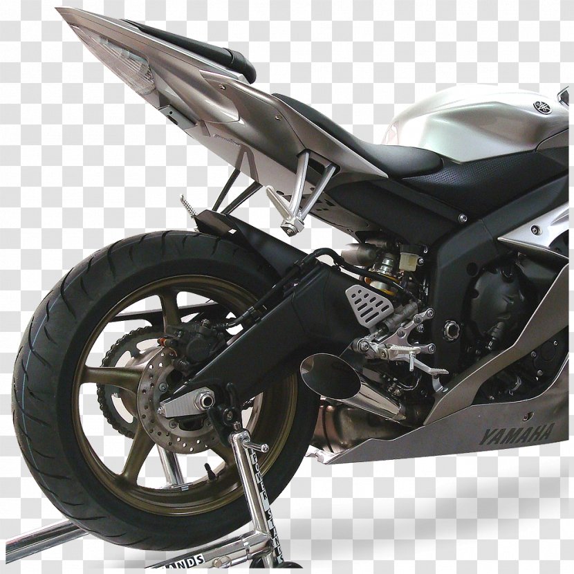 Tire Exhaust System Car Yamaha YZF-R1 Motor Company - Engine - YZF-R6 Transparent PNG