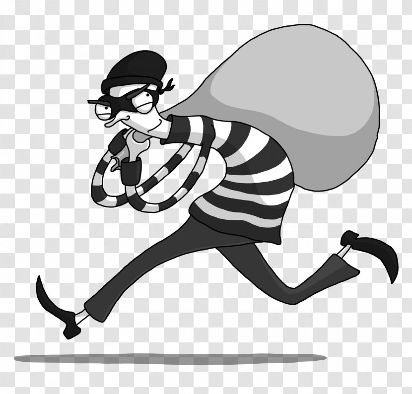 Bank Robbery Crime Clip Art - Robber Cliparts Transparent PNG