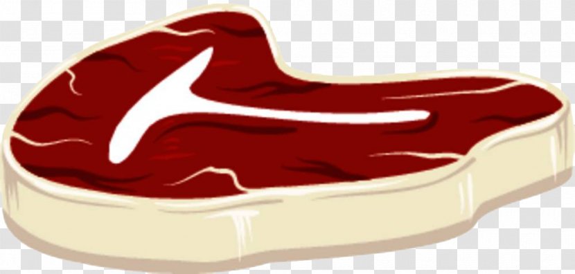 Barbecue Asado Meat Steak Illustration - Hand-painted Bacon Transparent PNG