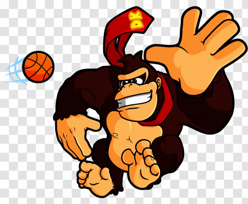 Donkey Kong Dixie Art Gorilla Character - Carnivoran - Memes Transparent PNG