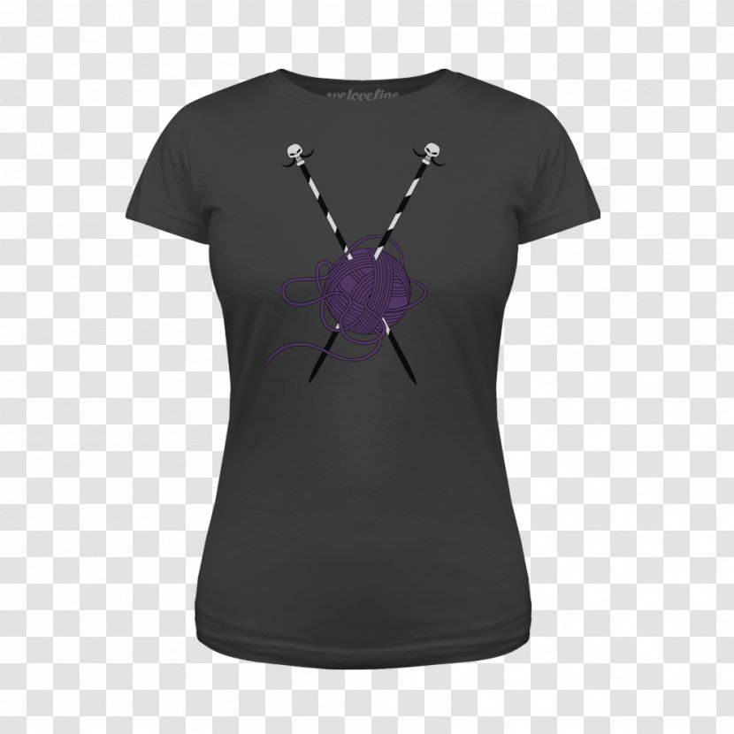 Zodiac Hiveswap T-shirt Neck Sleeve - Violet - History Of Knitting Transparent PNG
