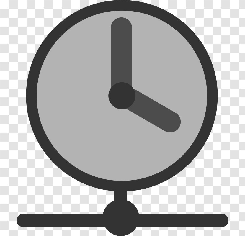 Network Time Protocol Clock Clip Art - Email - Client Transparent PNG