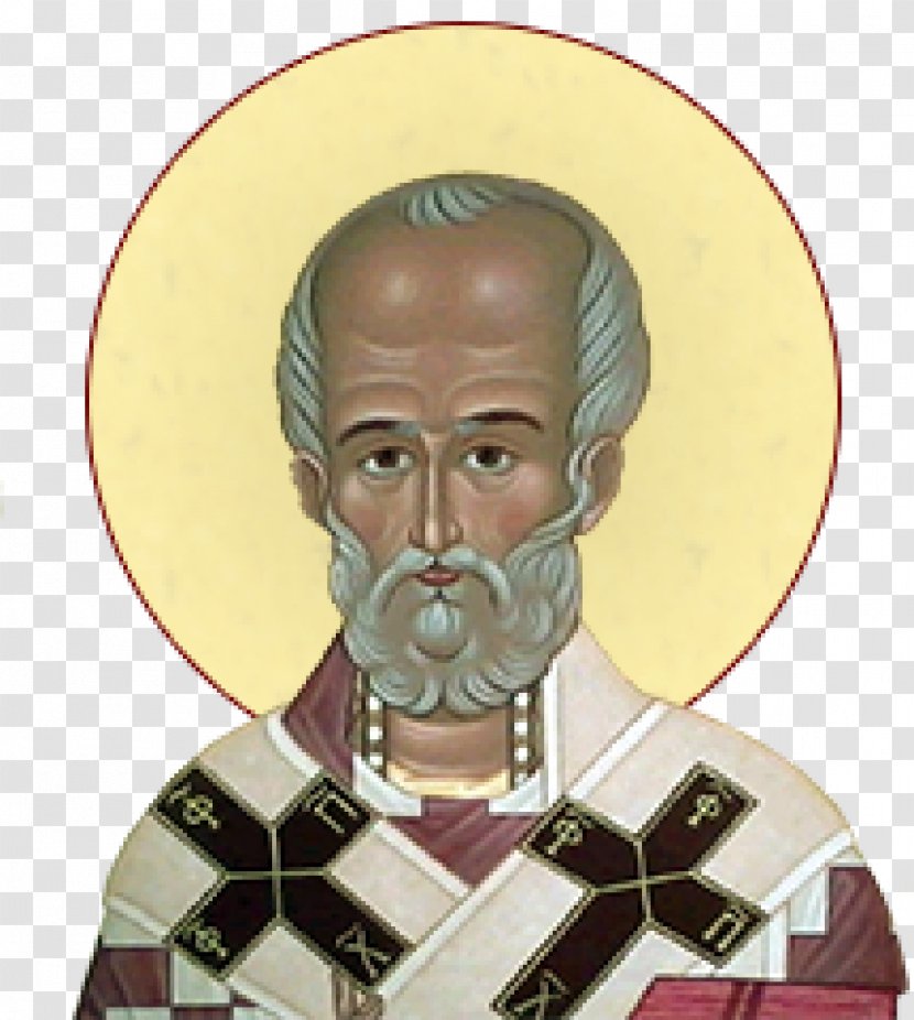 Saint Nicholas St Orthodox Church Eastern Icon - Beard Transparent PNG