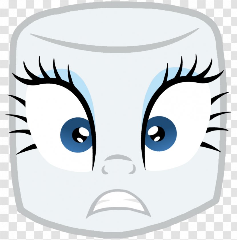 Rarity Applejack Eye Marshmallow Clip Art - Cartoon Transparent PNG