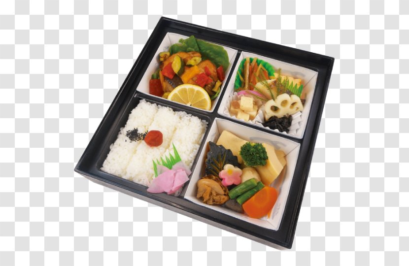 Bento Makunouchi Osechi Sushi Sashimi - Serveware Transparent PNG