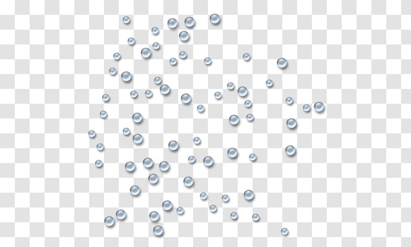 Pearl Blue Information Necklace Bead - Rain Drops Transparent PNG