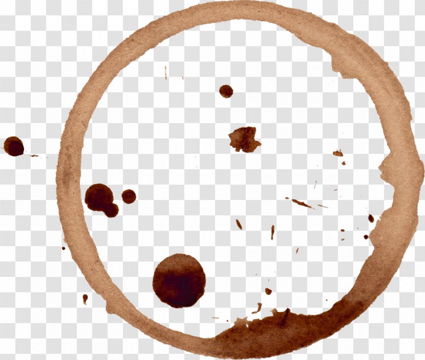 Coffee Ring Effect Food Stain - Color - Six Transparent PNG