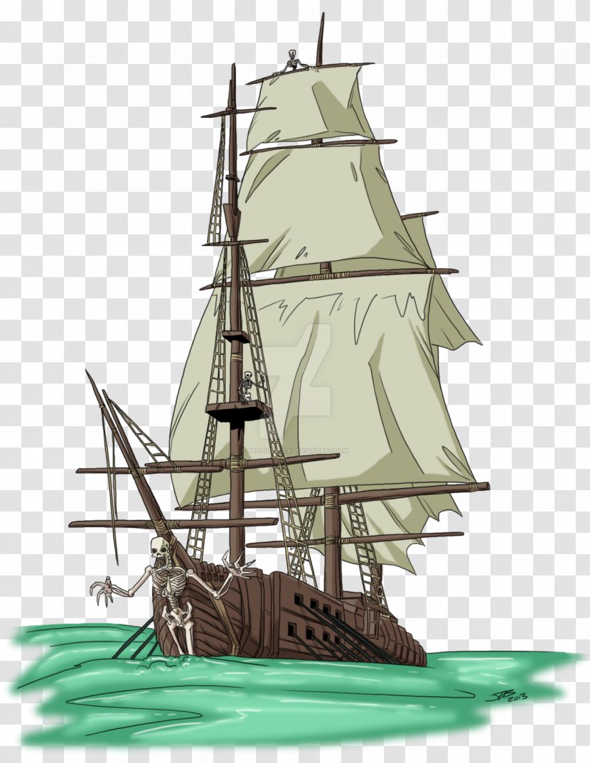 Ship Of The Line Clipper Brigantine Tall - East Indiaman - Sailing Transparent PNG