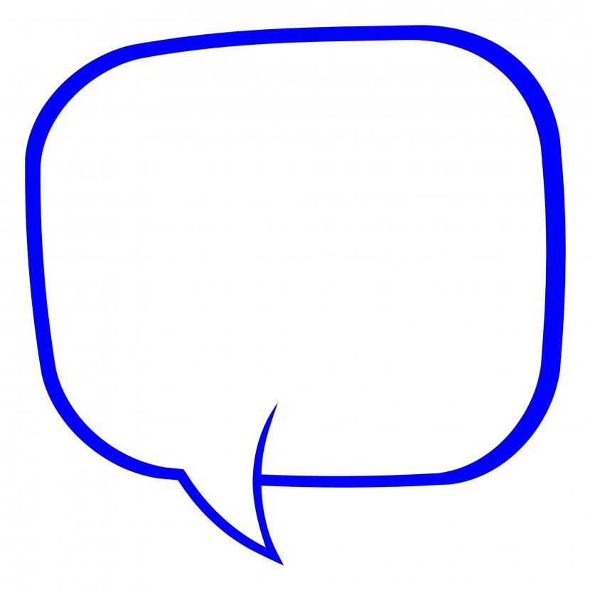 Blue Yellow Purple White Violet - SPEECH BUBBLE Transparent PNG