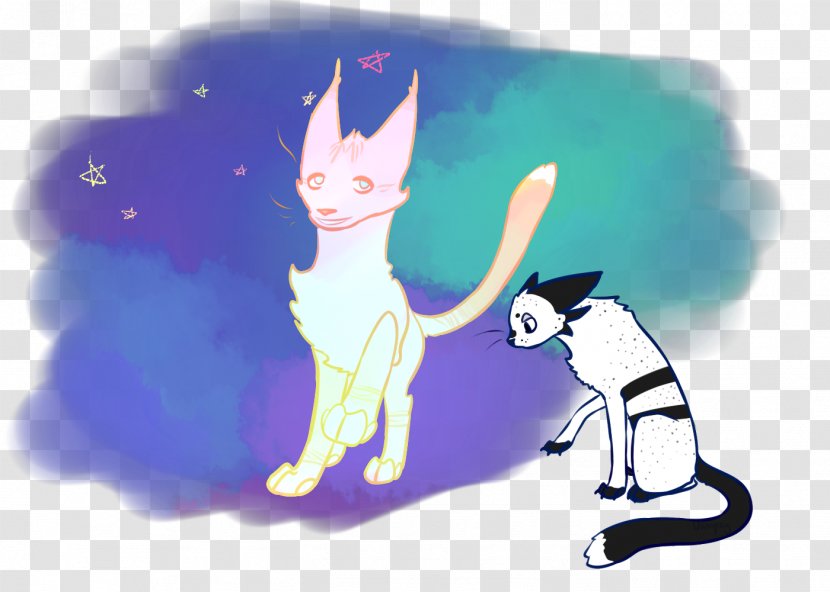 Kitten Cat Horse Cartoon - Like Mammal Transparent PNG