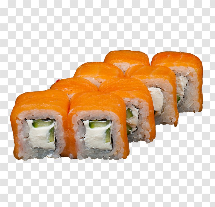 California Roll Sashimi Gimbap Smoked Salmon Sushi Transparent PNG
