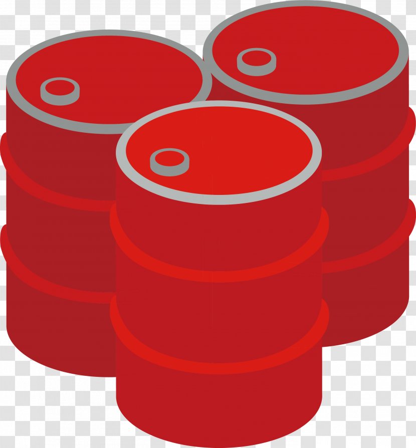 Barrel Petroleum Clip Art - Filling Station - Three Barrels Of Oil Transparent PNG