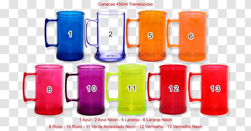 Mug Plastic Bottle Poly Cup - Red - Cane Transparent PNG