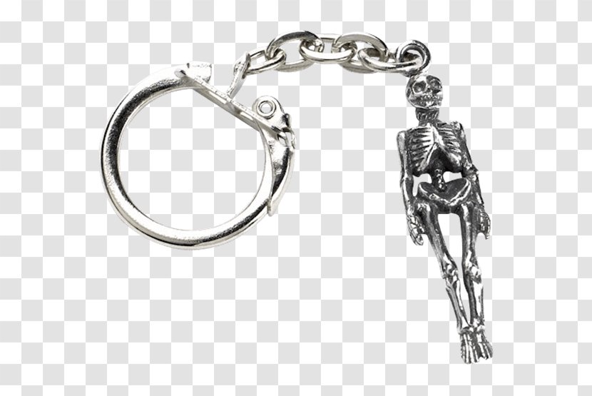 Key Chains Ring Plastic Skeleton - Pewter - Chain Transparent PNG