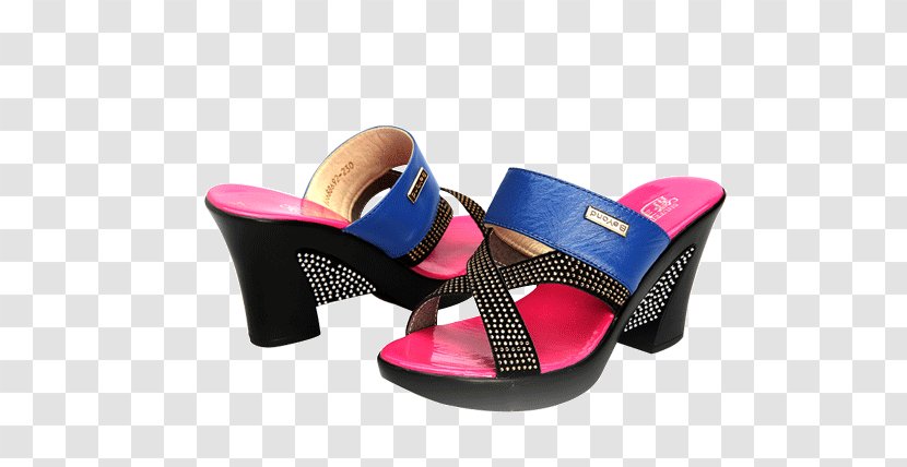 Slipper Sandal Joker High-heeled Footwear - Product Design - Sandals Trend Transparent PNG