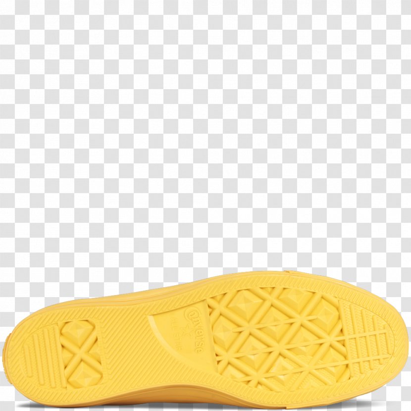 Walking Shoe - Yellow - Design Transparent PNG