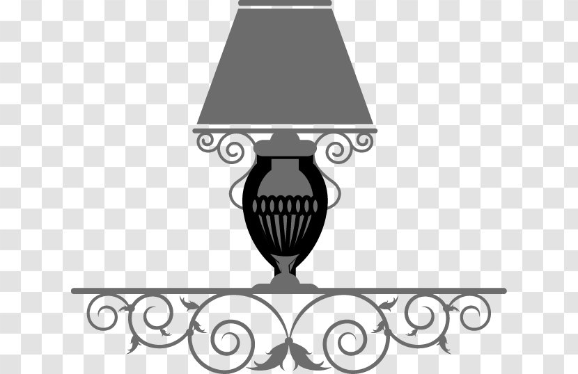 Lamp - Designer - Iron Lace Hand-painted Tables, Transparent PNG