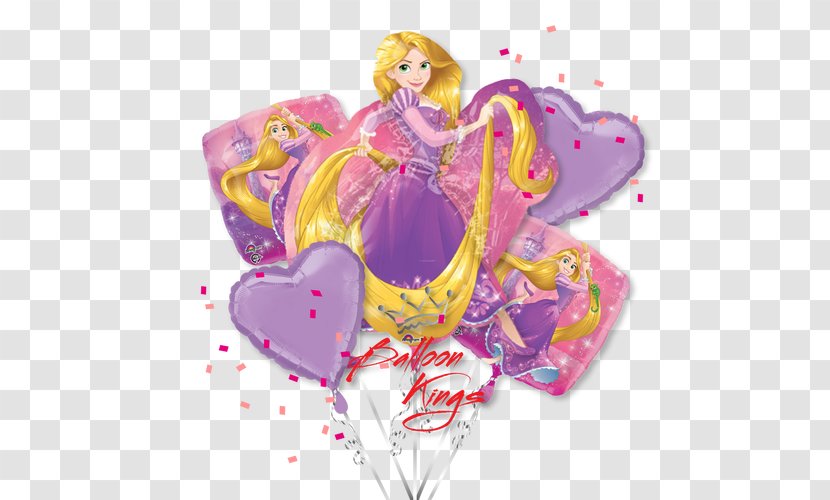 Balloon Rapunzel Gift Birthday Flower Bouquet - Lollipop Transparent PNG