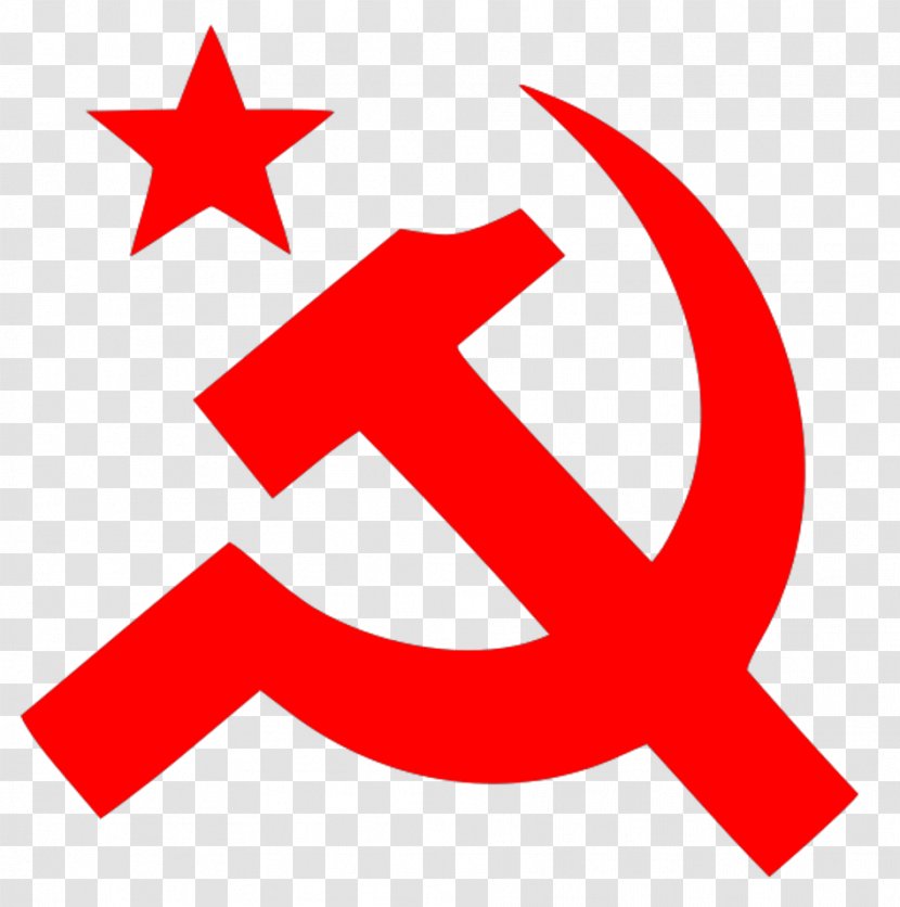 Flag Of The Soviet Union Hammer And Sickle Russian Revolution - Sticker Transparent PNG