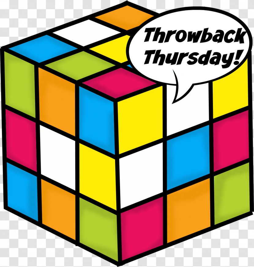1980s Rubik's Cube Blog Clip Art - Problem Solving - Throwback Thursday Transparent PNG