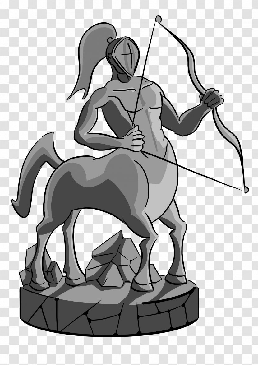 Horse Cartoon Character - Mythical Creature - Sagittarius Transparent PNG