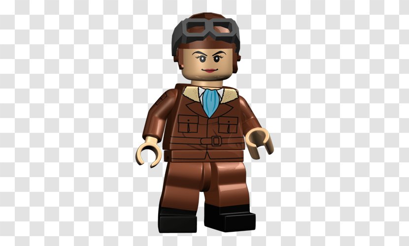 The Lego Movie Minifigures Group - Amelia Earhart Transparent PNG
