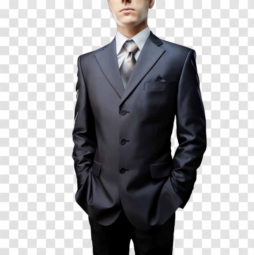 Suit Clothing Formal Wear Tuxedo Outerwear - Button Jacket Transparent PNG