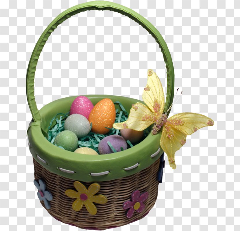 Easter Egg Basket Hunt Transparent PNG