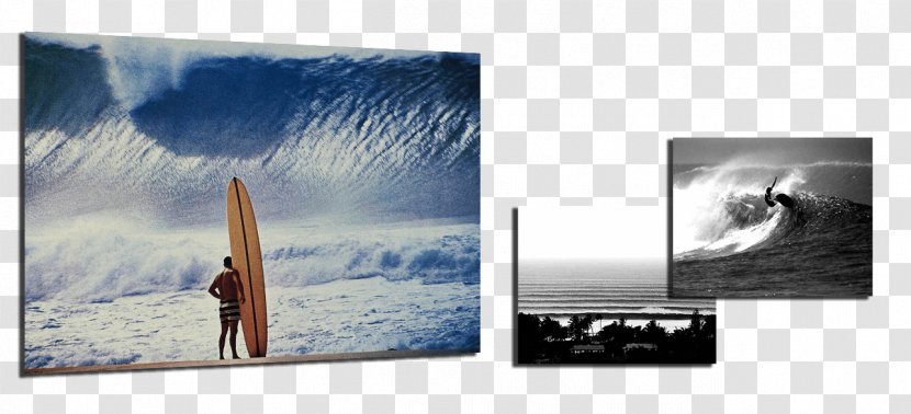 Banzai Pipeline Makaha Big Wave Surfing Surf Culture - Wind - Watercolor Surfboard Transparent PNG