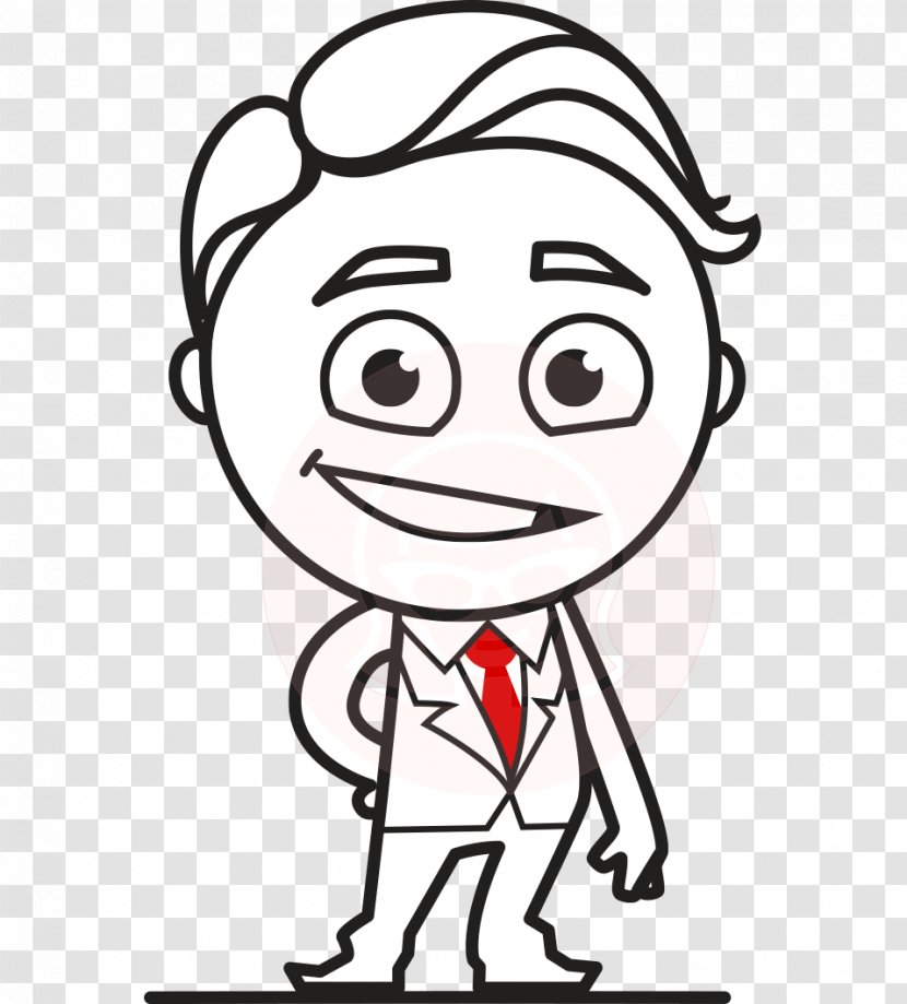 Cartoon Character Animation Drawing - Frame - Businessman Transparent PNG