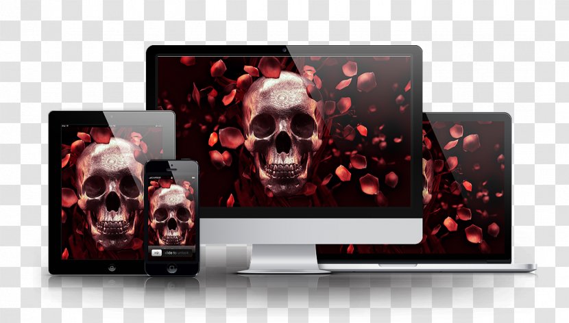 Responsive Web Design - Media - Skull Rose Transparent PNG