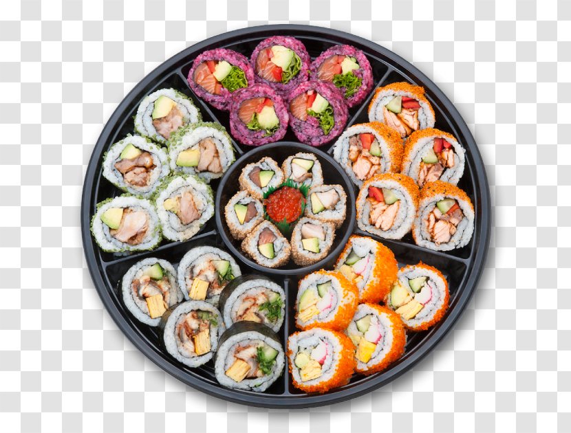 Sushi California Roll Japanese Cuisine Philadelphia Makizushi Transparent PNG