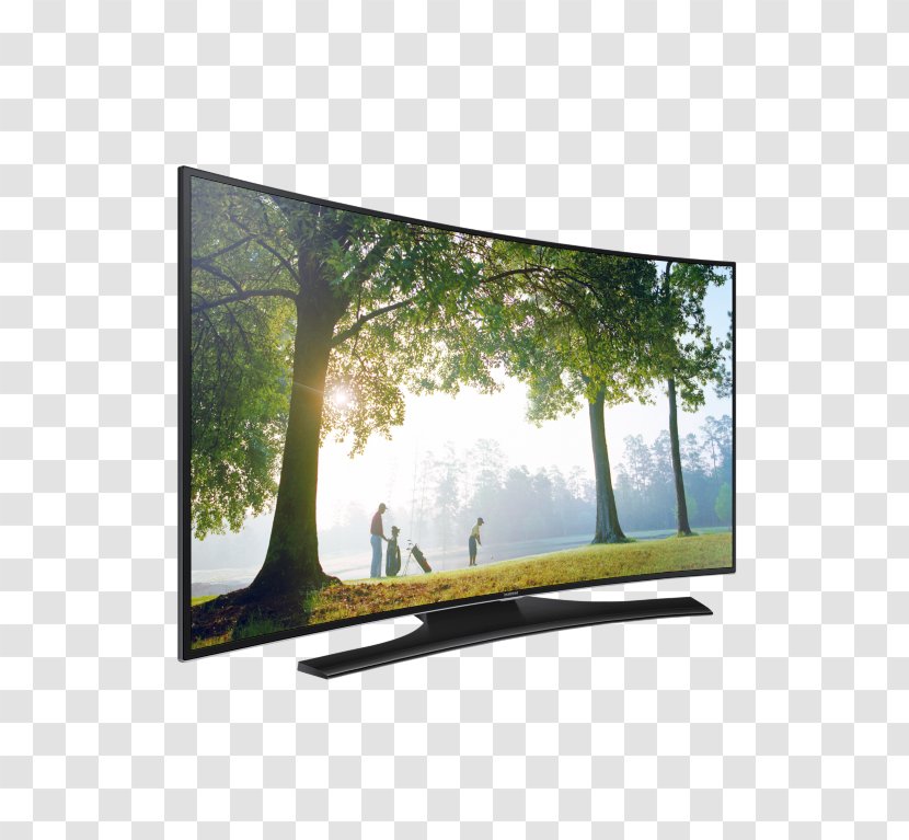 LED-backlit LCD 1080p Smart TV High-definition Television Samsung - Computer Monitor - SAMSUNG Transparent PNG