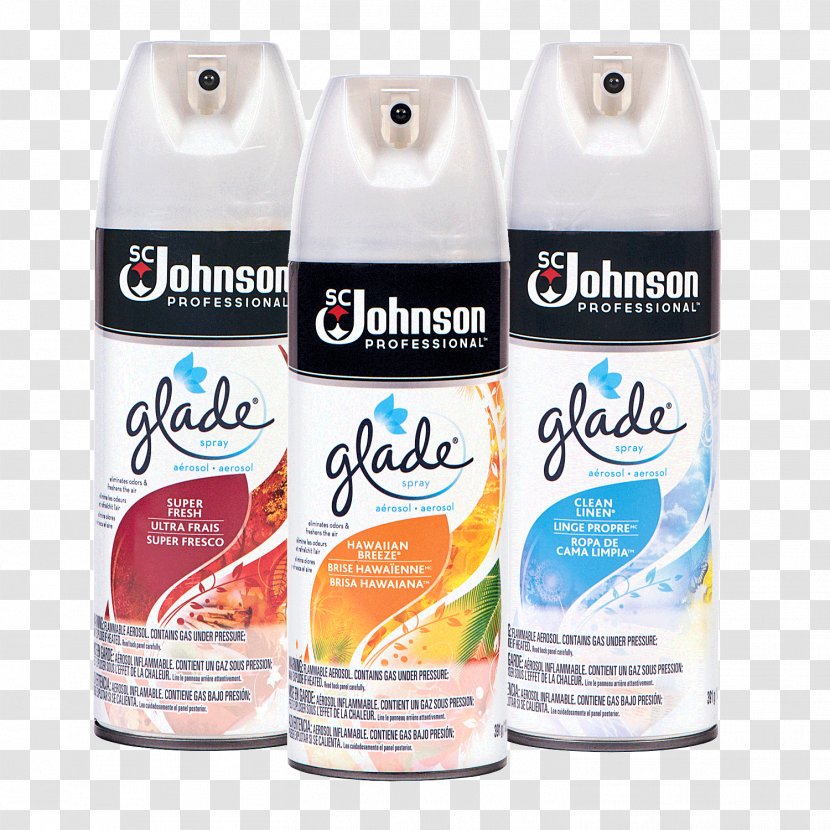 Glade Air Fresheners Aerosol Spray JohnsonDiversey UK Ltd Diversey, Inc. - S C Johnson Son Transparent PNG