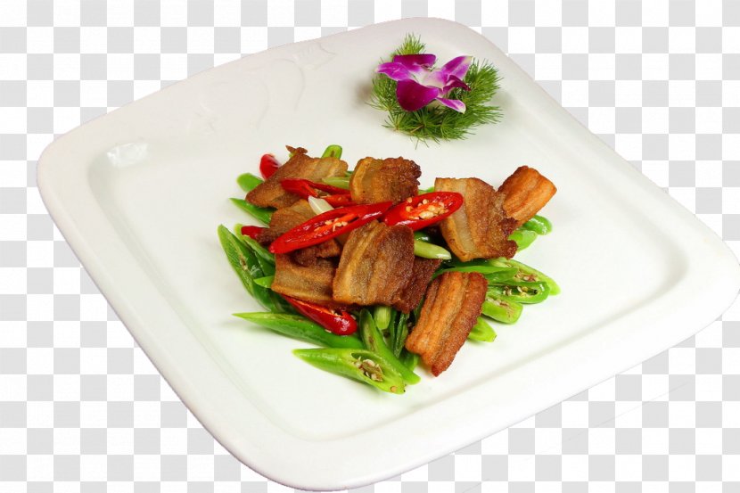 Chicken Fried Bacon Vegetarian Cuisine Egg Omelette - Food Transparent PNG
