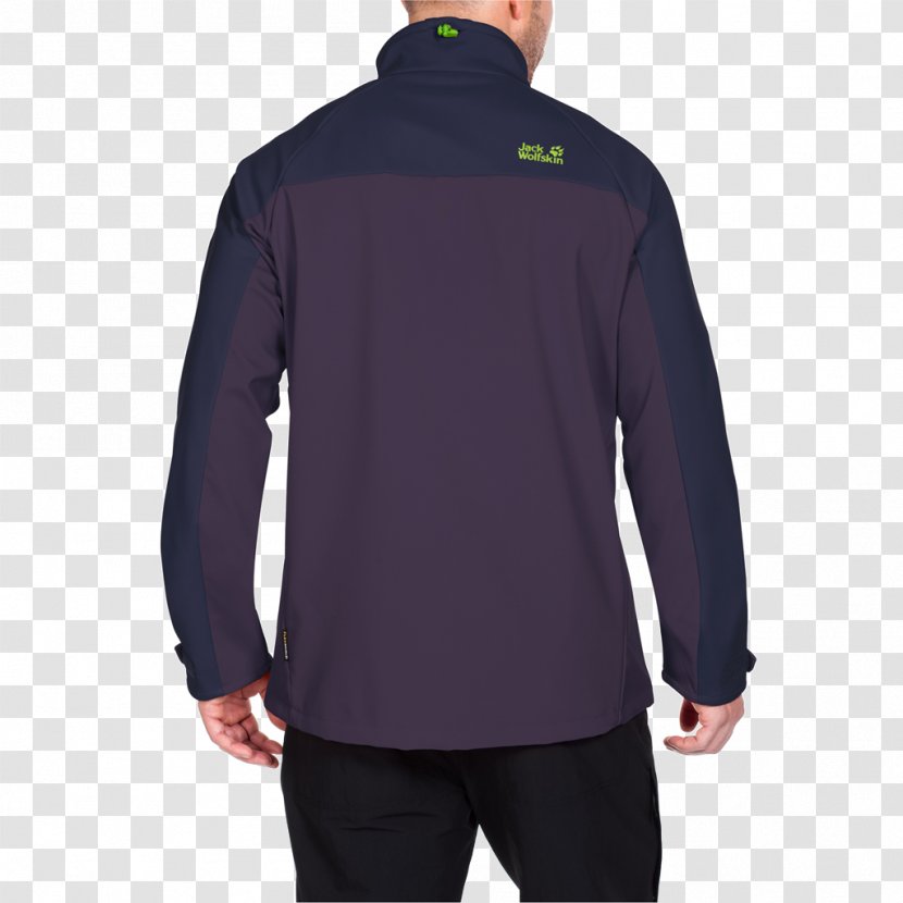 Sleeve T-shirt Polar Fleece Jacket Neck - Tshirt Transparent PNG