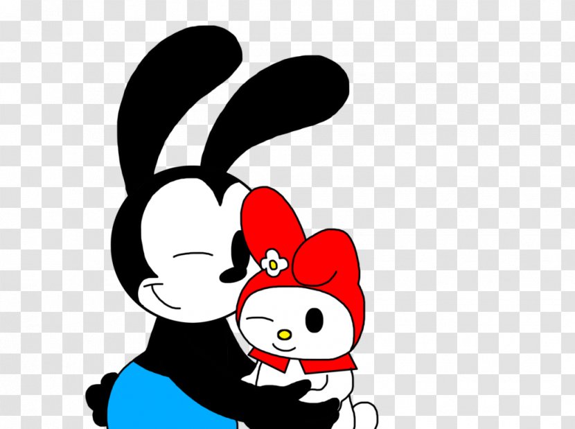 Oswald The Lucky Rabbit Easter Bunny My Melody Hare - Cartoon Transparent PNG