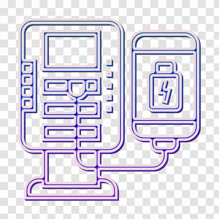 Hotel Services Icon Touch Screen Icon Charging Icon Transparent PNG