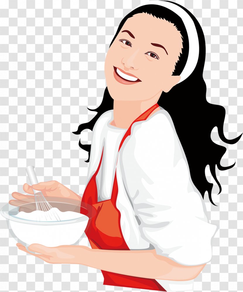 Clip Art Vector Graphics Chef Cooking - Cartoon - Nurse Day Assistant Transparent PNG